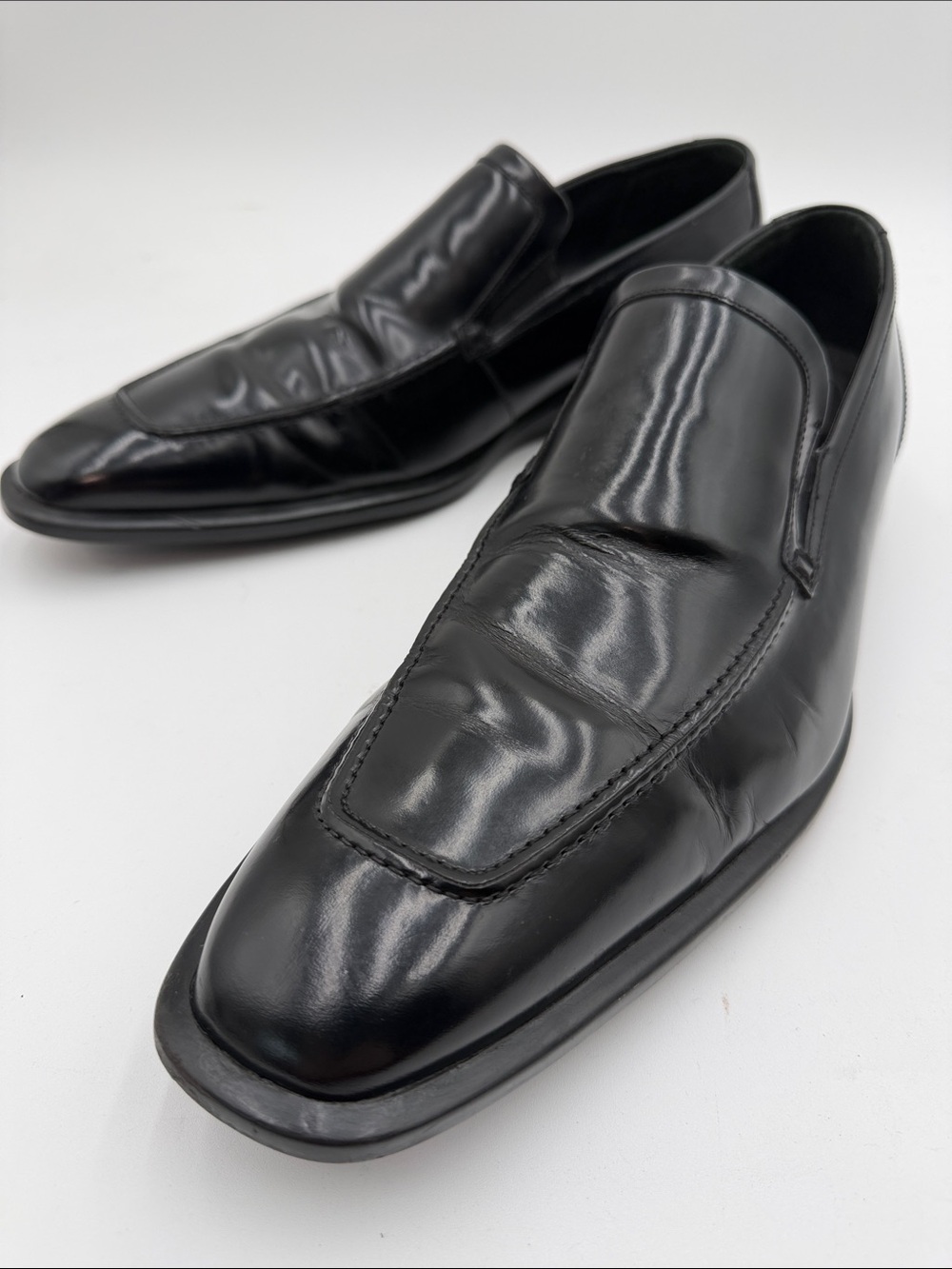 COLE HAAN sz13M Black Leather Loafers
